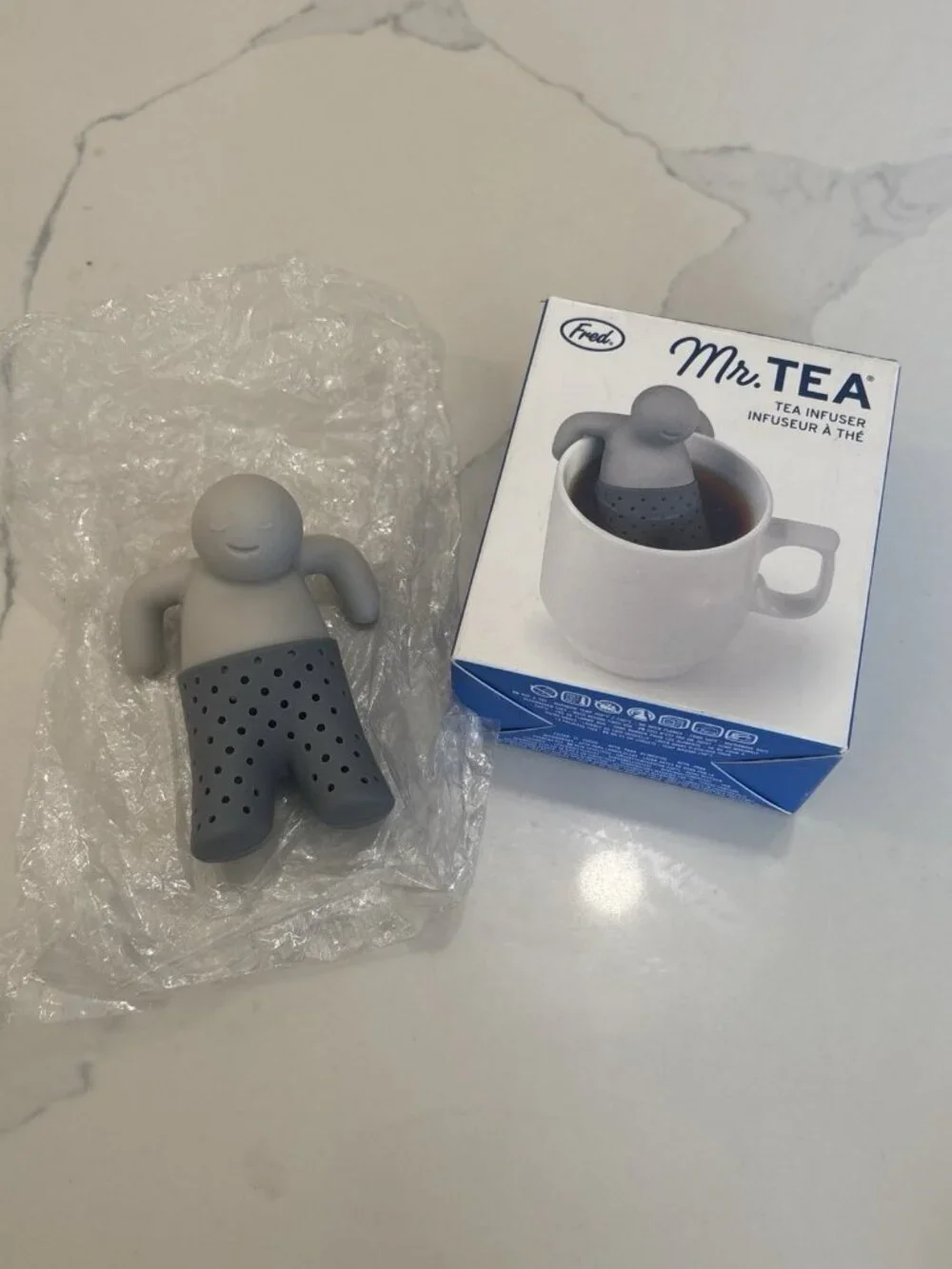 Fred Mr. Tea Silicone Infuser For Loose Leaf Herbal Tea By Genuine Fred New Gift